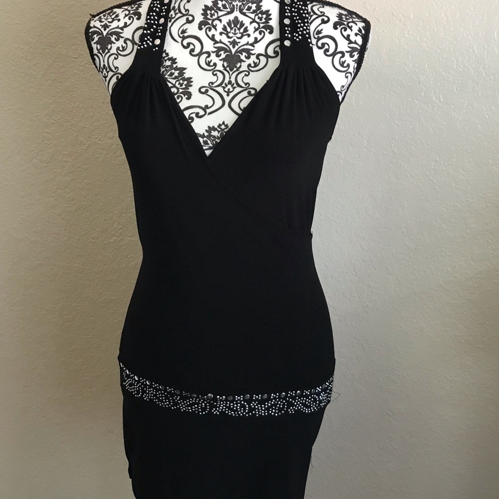Hi- Sense Mini Around the Neck Dress